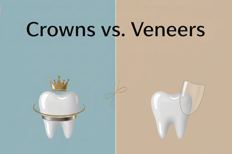 Crowns vs. Veneers