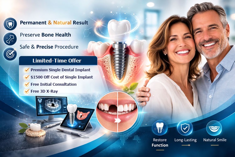 Single Implant Promotion Offer