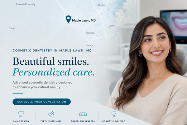 Cosmetic Dentist -Maple Lawn. Md
