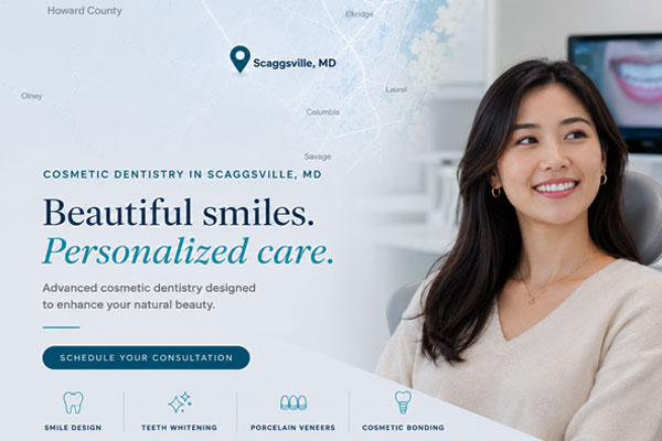 Cosmetic Dentist Scaggsville MD
