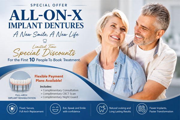 All-On-X Implant Dentures